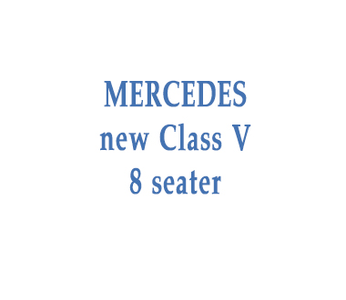 New mercedes V 8 seats